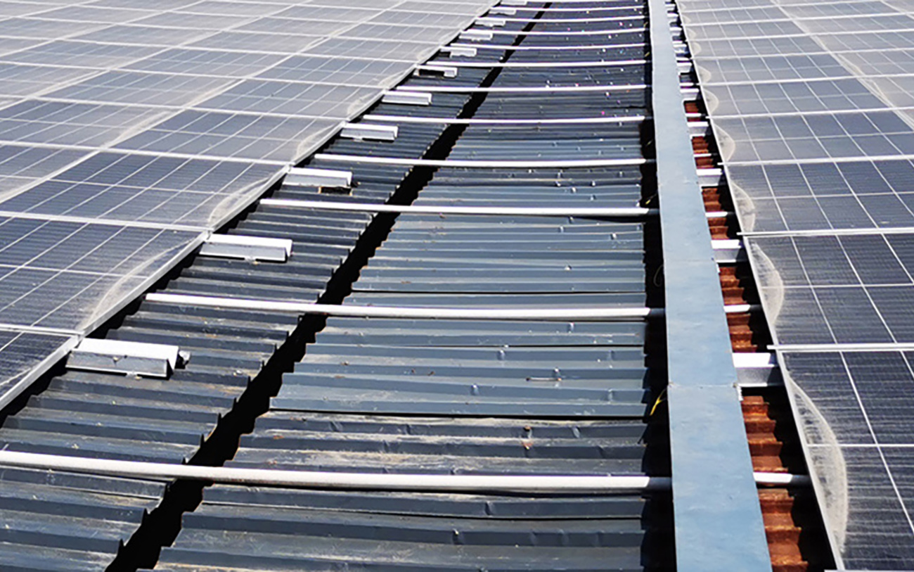 彩钢瓦屋顶0.86MW